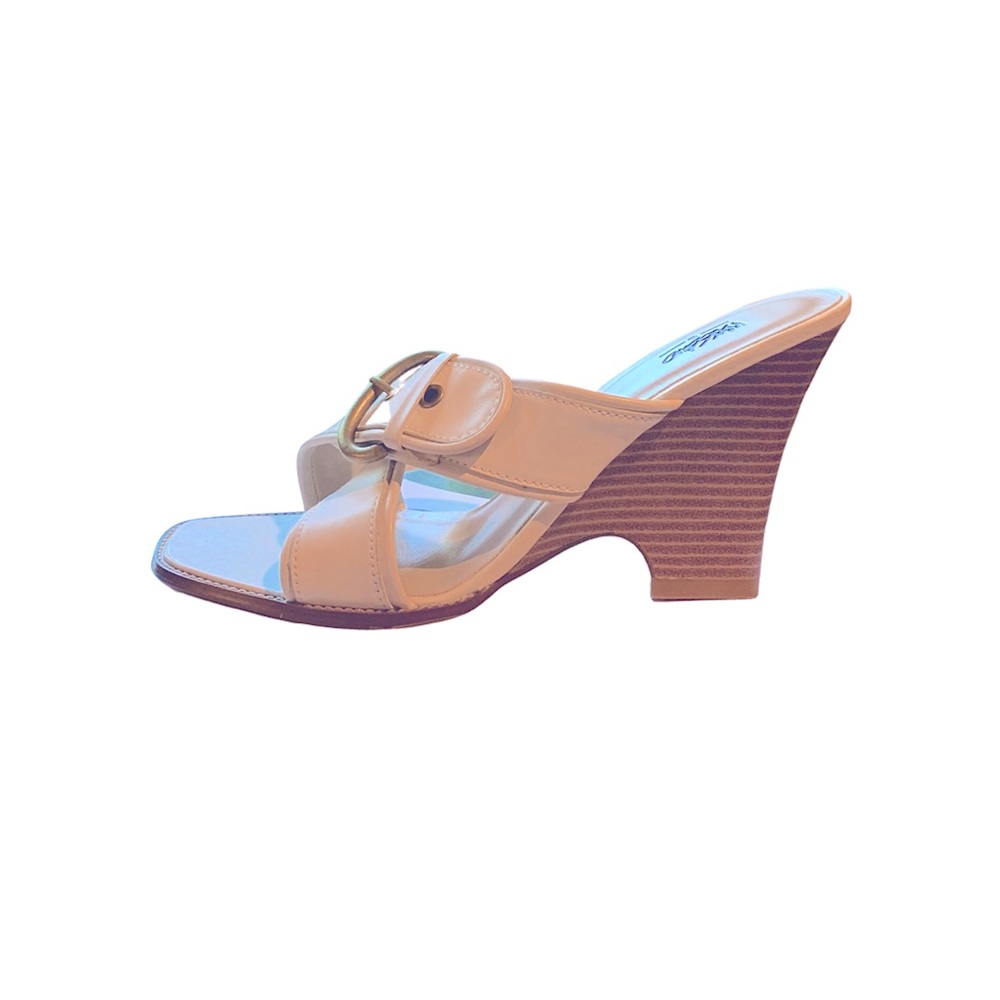 NEVER WORN!  Mossimo IVORY color mules sandals. Sz.8. Cute!  Open to offers. :-)